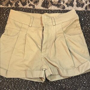Stylish Tan Women's Shorts